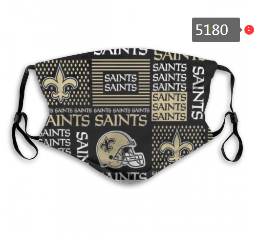 NFL New Orleans Saints #7 Dust mask with filter->nfl dust mask->Sports Accessory